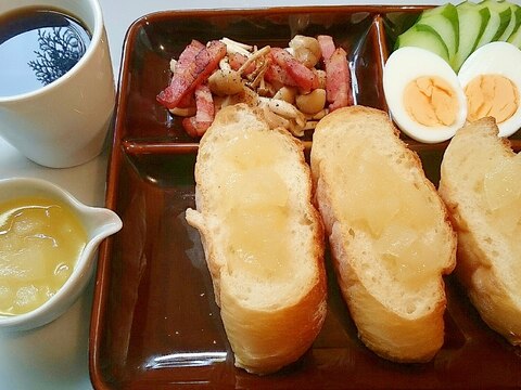 梨バターのジャム♪モーニングセット
